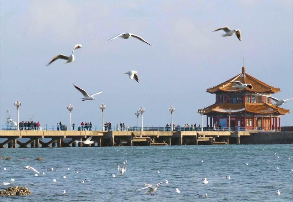 Qingdao Blue Horizon Hotel Laoshan Exterior foto